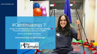Terapia Ocupacional “Trabajando a nivel motor y sensorial en familia”