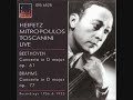Watch: Jascha Heifetz, Beethoven Violin Concerto In D, Op , St Mtv (part ) Jascha Heifetz, Beethoven Violin Concerto In D, Op , St Mtv (part )