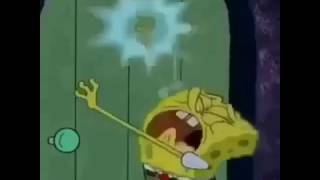 Spongebob Knocks On Squidwards Face Ear