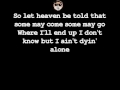 Hollywood Undead - I don't wanna die (W/Lyrics)