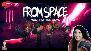 1 Minute First Look - From Space Multiplayer Demo On Stadia
