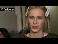 Julia Nobis & Daria Strokous Models Talk F/W 14/15 | FashionTV