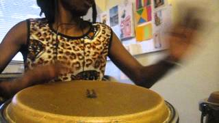 Lastp Conga Solo Leopard Prints
