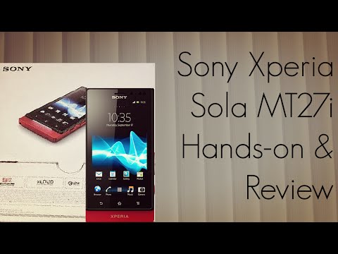 androidadvices.com androidadvices.com Sony Xperia Sola Hands-On Review 