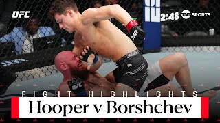 Submission Finish! 😮‍💨 | Chase Hooper Vs Viacheslav Borshchev | Ufc Fight Night Highlights