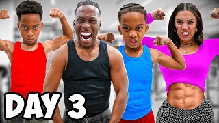 Last Person To Stop Working Out Challenge Wins Bad Idea