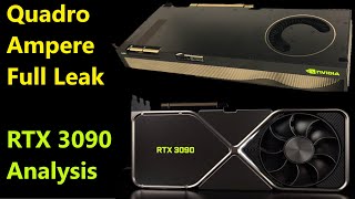 RTX 3090 Analysis & Quadro Ampere Leak: GDDR6X isn’t always better...