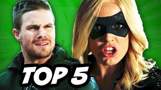 Arrow Season 3 Episode 13 - TOP 5 WTF