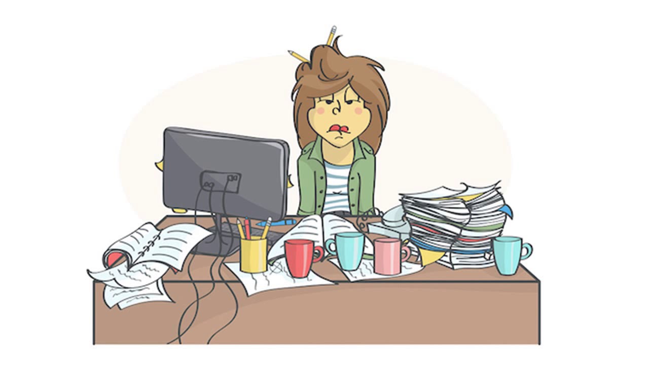 Устала на работе картинки