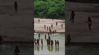 Incredible Rare Video Shows Uncontacted Amazon Tribe