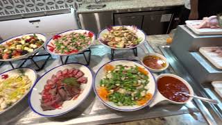 Royalton Chic Punta Cana, All-Inclusive Resort & Casino - Adults Only Dinner Food Display.