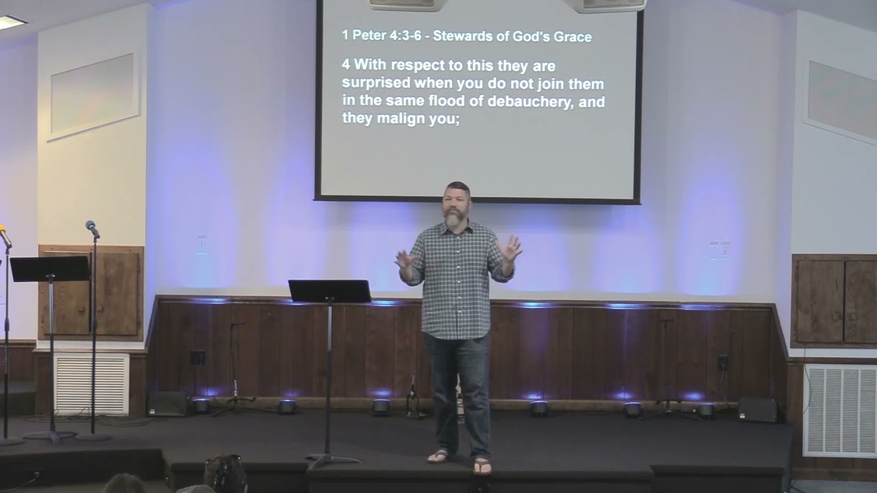 enCOURAGEment Live in the spirit the way God does 1 Peter 4:3-6 FULL