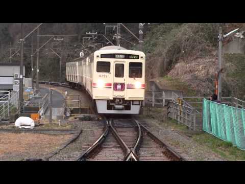 【京王電鉄】6000系6722F 多摩動物公園駅 発車と到着 まもなく引退です