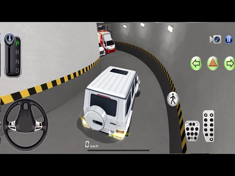 All New White Mercedes G63 Car Parking in Garage, ￼- 3D Driving Class ￼- Best Android Gamply