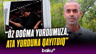 Daşbulaqda Ilk Köç Sevincini Yaşadılar Qarabağın Ətri Özünə Qayıdıb