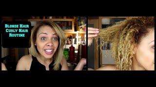 Best hair care routine for Damaged hair | Blonde hair | Curly hair care!!!!!!