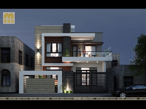 Mẫu BIỆT THỰ hiện đại AI XEM cũng THÍCH - | MAXHOME - Thiết kế thi công trọn gói