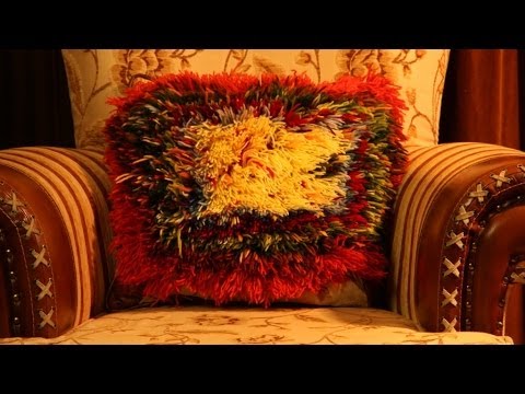 Плетем коврики из лоскутков крючком Плетем коврики из лоскутков крючком
