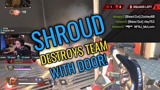 Shroud Outplays Entire Squad With a Door!! | Apex Legends Twitch Stream Highlights #2