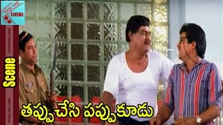 Ali Hilarious Comedy Scene Tappu Chesi Pappu Koodu Movie Mohan Babu, Srikanth Movietime
