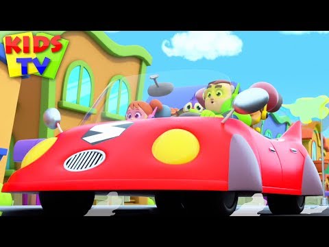 Daddy's Car | The Supremes Cartoon | Kids Songs & Baby Rhymes