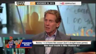 Espn First Take - Are New York Knicks And Melo In Trouble