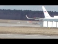 Ilj-96 Russian Government Airplane landing at Hannover Airport (HAJ) [Close Taxi]