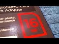 Unboxing Sandisk Mobile Ultra 16Gb Class 6 MicroSd