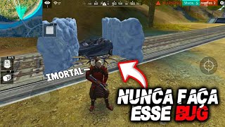 2 NOVOS BUGS QUE NUNCA DEVEM SER FEITOS NO FREE-FIRE