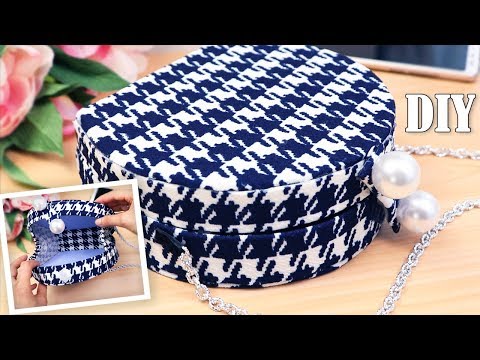 FANTASTIC DIY PURSE BAG // Circular Fashion Shoulder Bags Tutorial No Sew 20 Min Cheap Way - YouTube