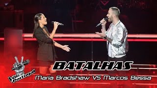 Maria Bradshaw VS Marcos Bessa - "Up where we belong" | Batalhas | The Voice Portugal