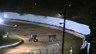 Port Royal Speedway 305 Sprint Car Highlights 10-06-12