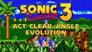 Sonic The Hedgehog 3 - Act Clear Jingle Evolution 1993-2025