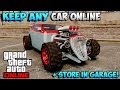 GTA 5 Glitches - How To Insure Any Car Online And Store It ! ( 