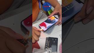Service Lcd Bergaris Iphone Menggunakan Korek Api