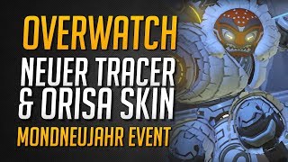 TRACER & ORISA SKINS ENTHÜLLT! | Overwatch Lunar New Year / Mondneujahr 2019 ★ Overwatch Deutsch