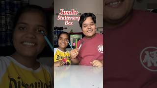 My Sister Vs Me Who Will Make The Best Jumbo Stationery Box