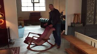 Rago Design Specialist Highlights Vladimir Kagan Rocking Chair