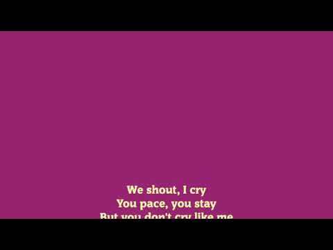 Cry Like Me Video