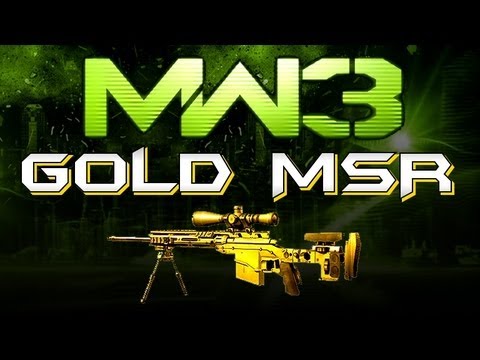 Gold MSR - The Final GOLD GUN!