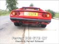 Ferrari 308 GTB QV Fast Moving with Quicksilver Exhaust