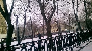 Видео . Москва-Замоскворечье-Хитровка. Поездка по городу в трамвае от Vandammov, Садовнический переулок, Москва, Россия