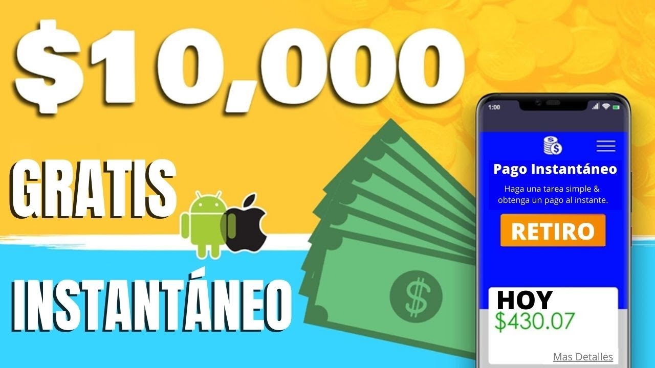Mejor App Gratis (iOS & Android) Paga al INSTANTE (2022) Ganar dinero por internet Jesus Avellaneda