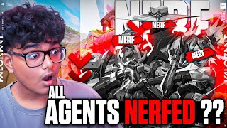 All Agents Are Nerfed ?? Valorants New Patch 11.08