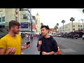 STRANGERS DO MY MAKEUP ON HOLLYWOOD BOULEVARD