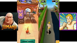Jumanji Epic Run Vs Streaker Run
