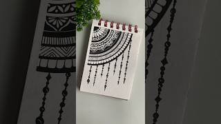 How To Draw Half Mandala 𓍢.