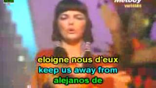 Learn French with translated songs: Mireille Mathieu, Jambalaya; canciones tradu