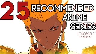 25 Recommended Anime Series - The Second Coming - 2015