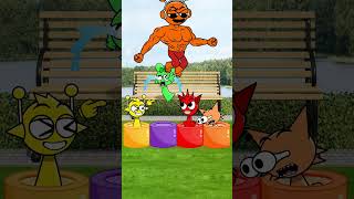New Sprunki Color Mix Puzzle Help Pinki Find The Right Color